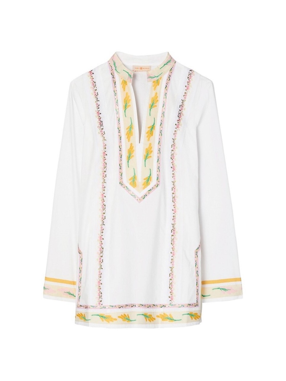 Tory Burch Floral Embroidered Tunic
